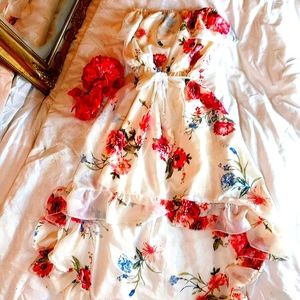 Beautiful rue21 strapless asymmetrical dress mediu